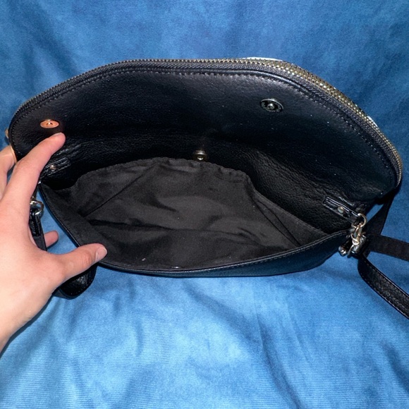 Snakeskin clutch/crossbody bag - Picture 4 of 5